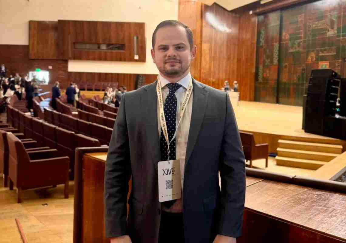 Advogado cearense Maikon Cavalcante participou do 14ª Fórum de Lisboa